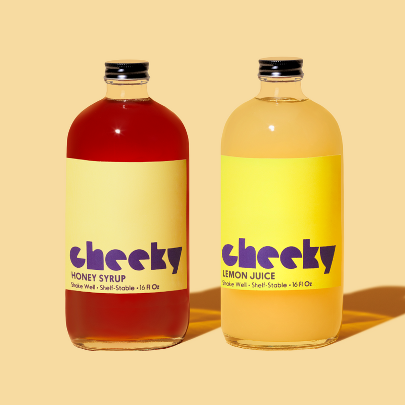 Gold Rush Cocktail Syrup Pack by Cheeky