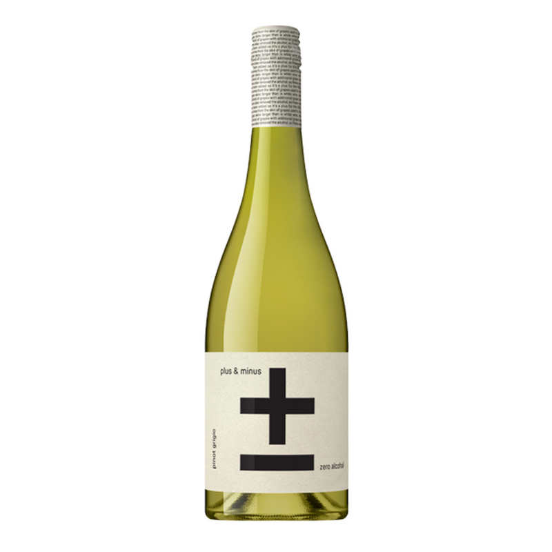 Plus & Minus Alcohol-Free Pinot Grigio