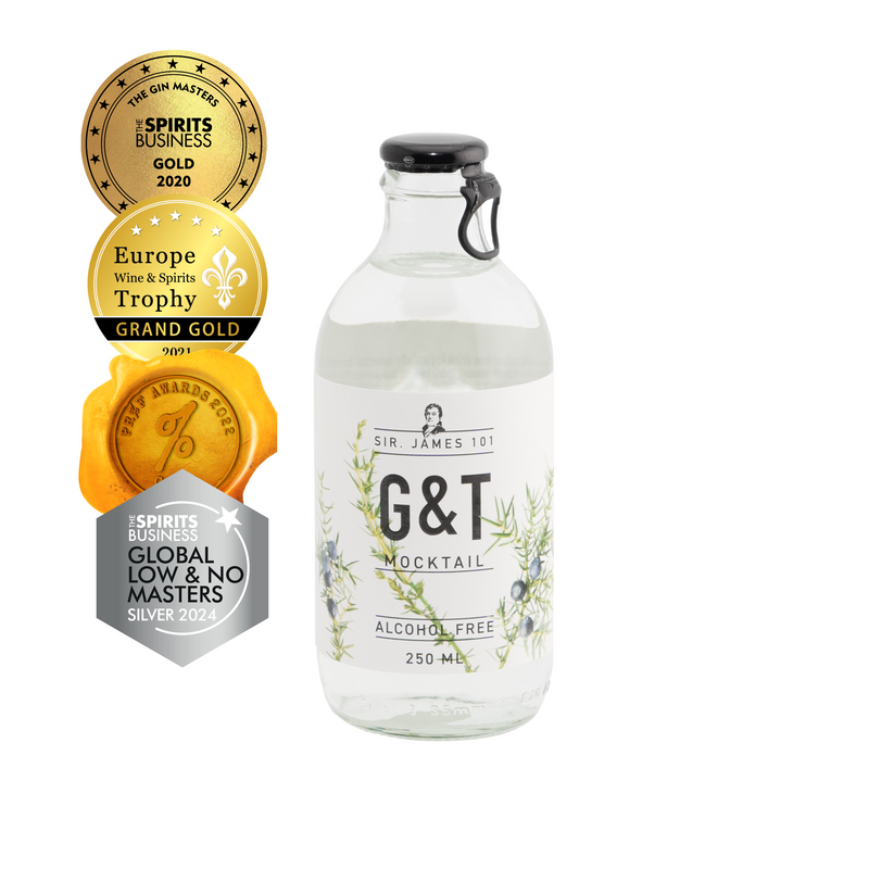 Sir. James 101 Alcohol-Free Gin & Tonic | 4-pack