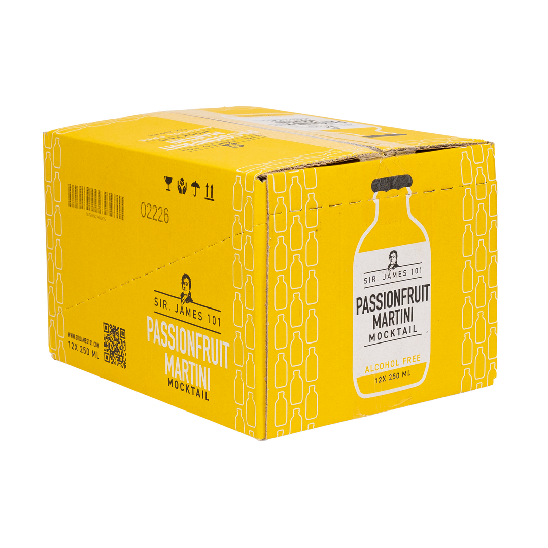 Sir. James 101 Passionfruit Martini | 12 Bottle Party Pack
