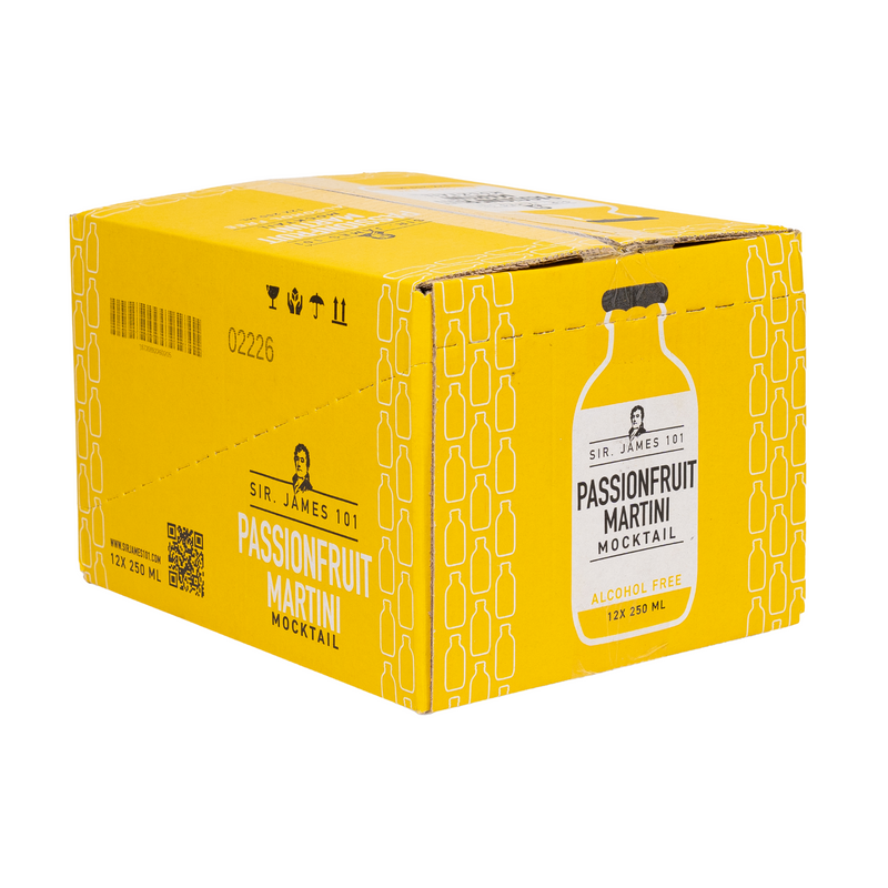 Sir. James 101 Passionfruit Martini | 12 Bottle Party Pack