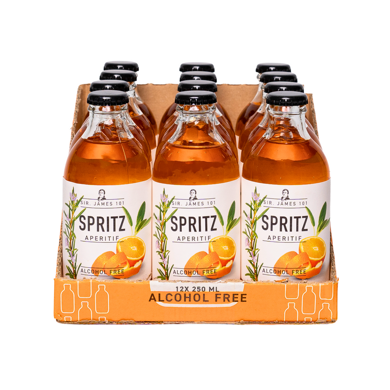 Sir. James 101 Alcohol-Free Spritz | 12 Bottle Party Pack
