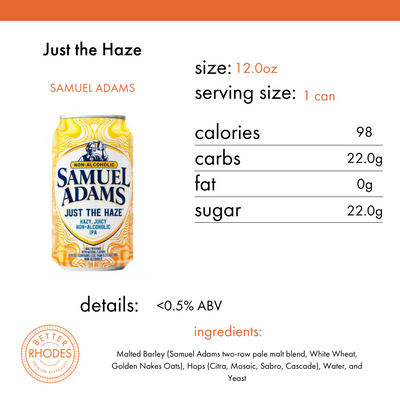 Samuel Adams Just the Haze Non-Alcoholic IPA