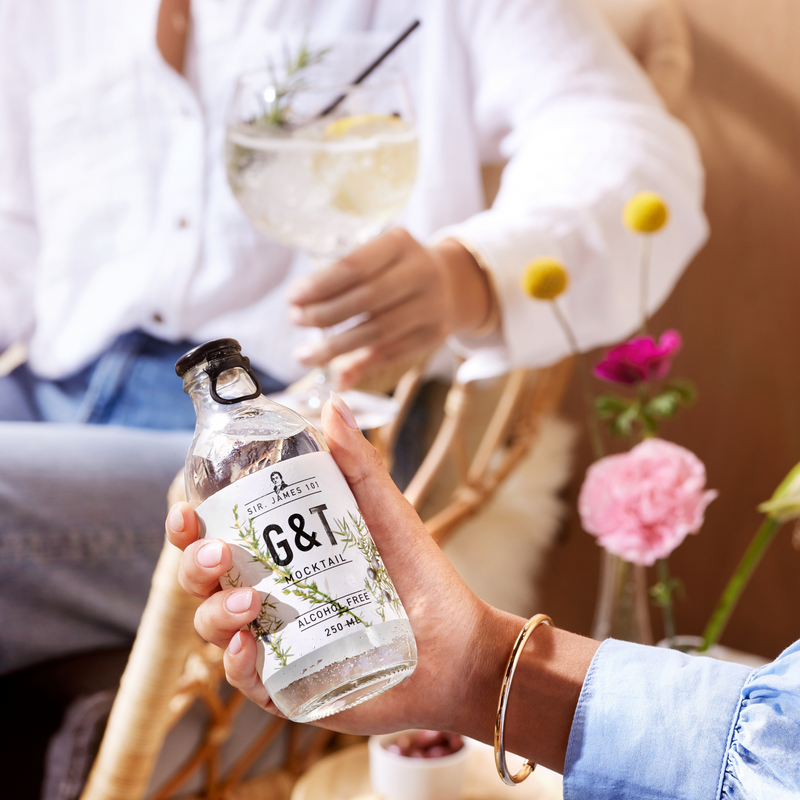 Sir. James 101 Alcohol-Free Gin & Tonic | 12 Bottle Party Pack