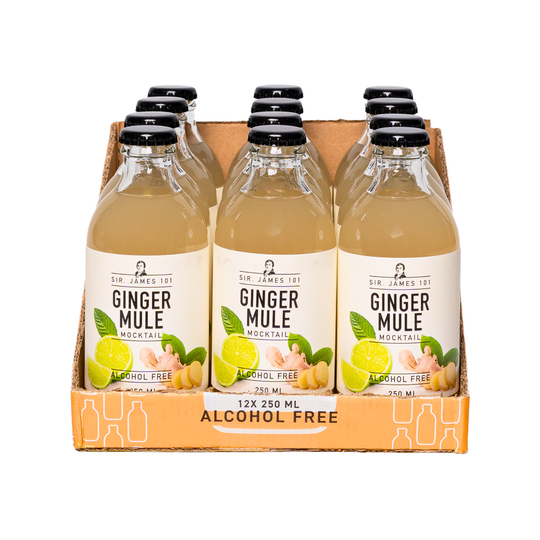 Sir. James 101 Alcohol-Free Ginger Mule | 12 Bottle Party Pack Sir. James 101 Alcohol-Free Ginger Mule | 12 Bottle Party Pack