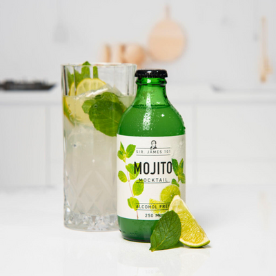 Sir. James 101 Alcohol-Free Mojito | 12 Bottle Party Pack