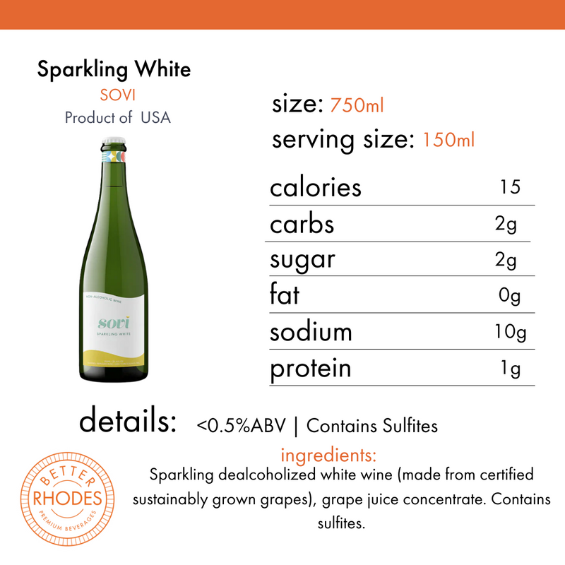 Sovi Non-Alcoholic Sparkling White