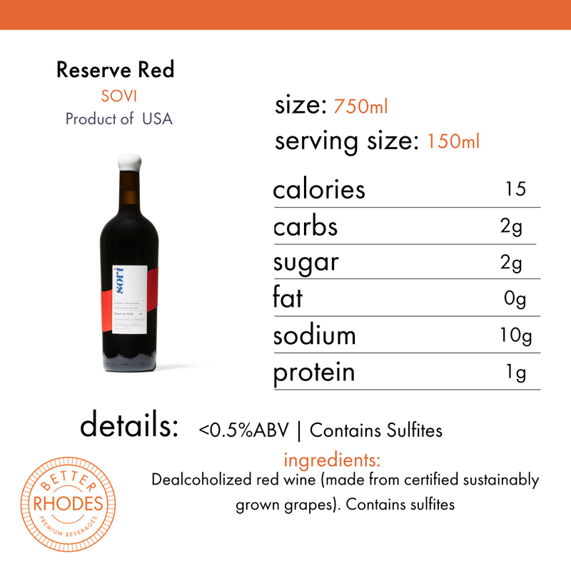 Sovi Non-Alcoholic Reserve Red
