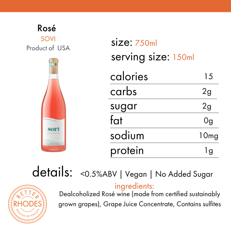 Sovi Non-Alcoholic Rosé