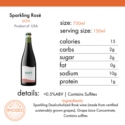 Sovi Non-Alcoholic Sparkling Rosé