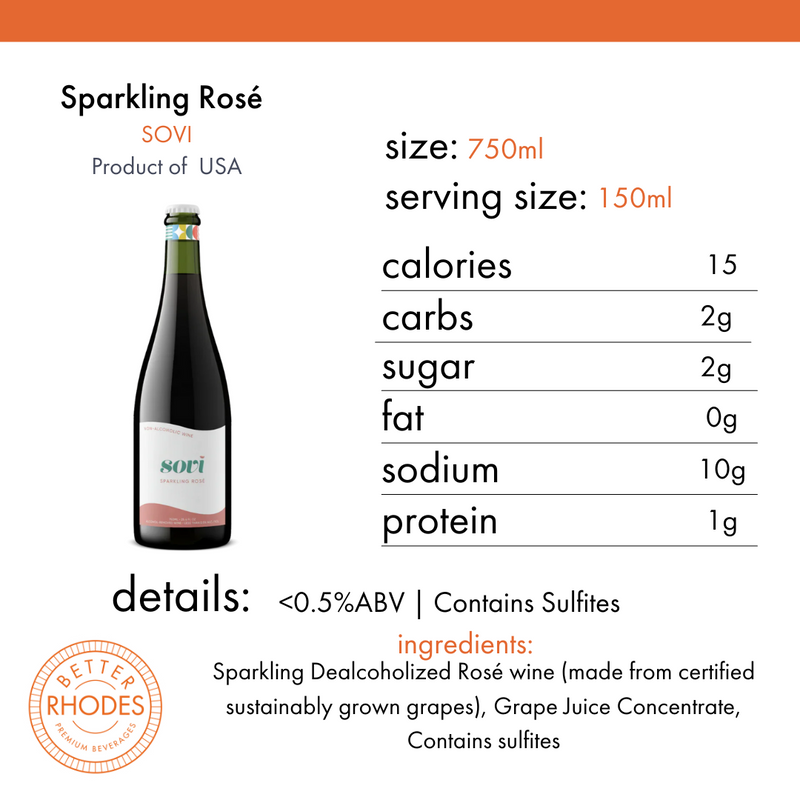 Sovi Non-Alcoholic Sparkling Rosé