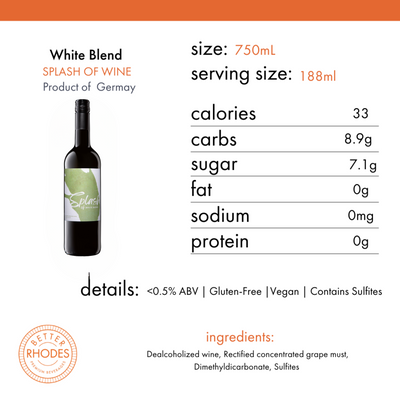 Splash Of Non-Alcoholic White Blend