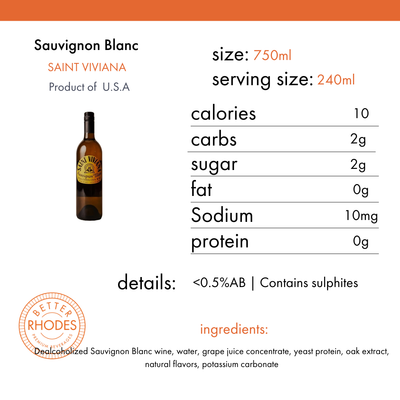 St. Viviana Non-Alcoholic Sauvignon Blanc