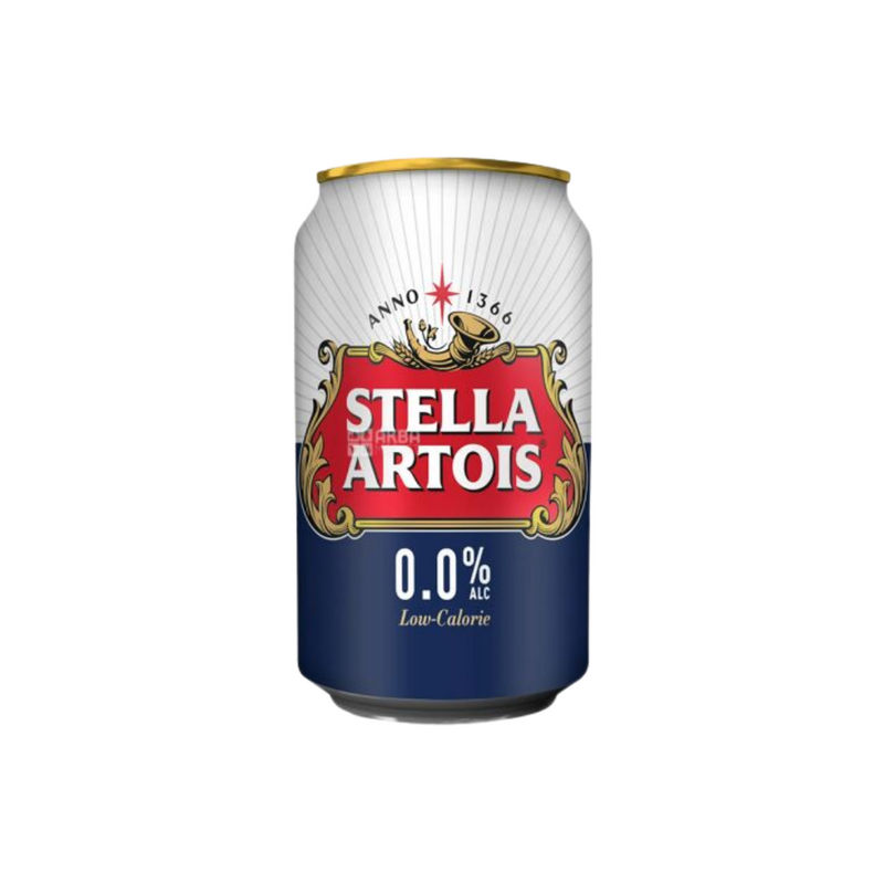 Stella Artois Alcohol Free Cans | 12 pack