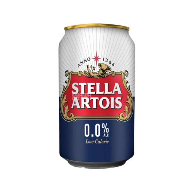 Stella Artois Alcohol Free Cans | 12 pack