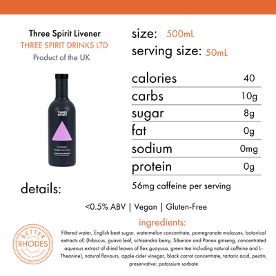 Three Spirit Non-Alcoholic Livener