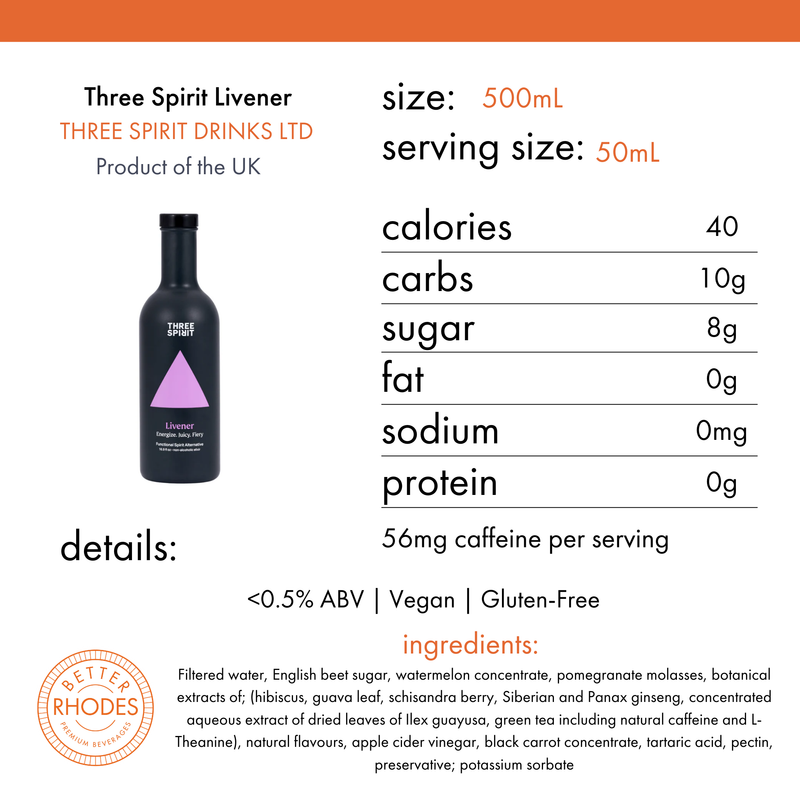 Three Spirit Non-Alcoholic Livener
