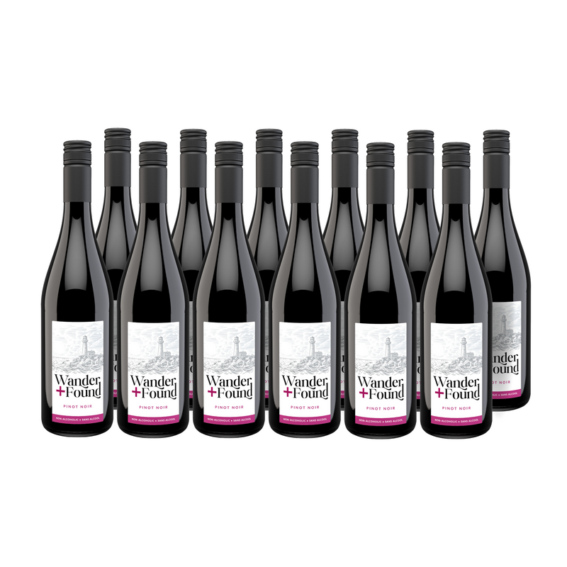 Wander + Found Non-Alcoholic Pinot Noir