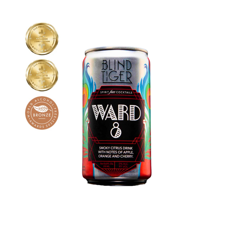 Ward 8 Non-Alcoholic Cocktail by Blind Tiger | 4-pack