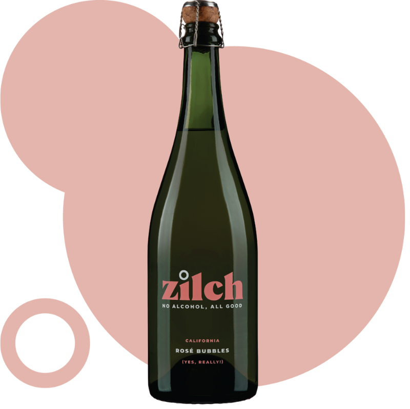 Zilch Alcohol-Free Sparkling Rosé