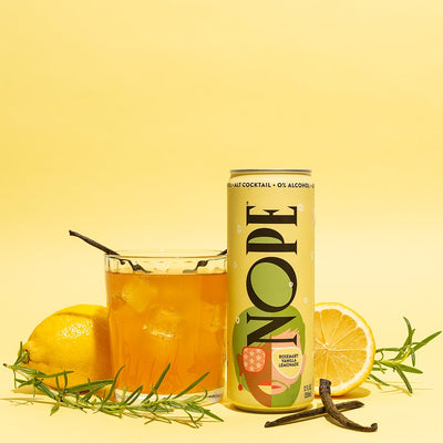 NOPE Rosemary Vanilla Lemonade