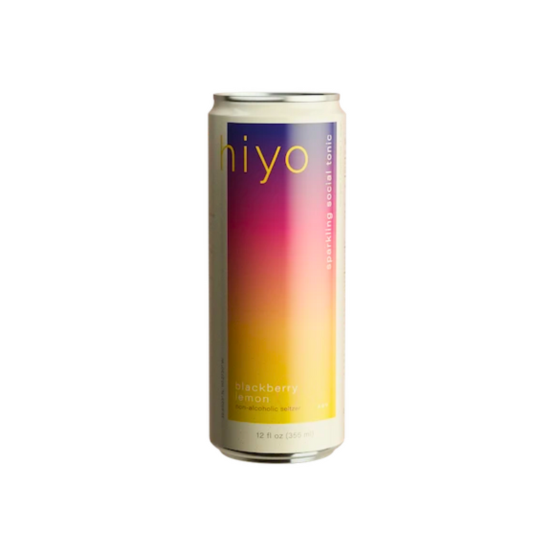 Hiyo Alcohol-Free Blackberry Lemon | 4-pack