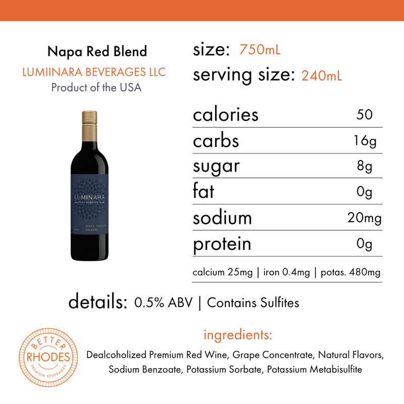 Luminara Non-Alcoholic Napa Red Blend
