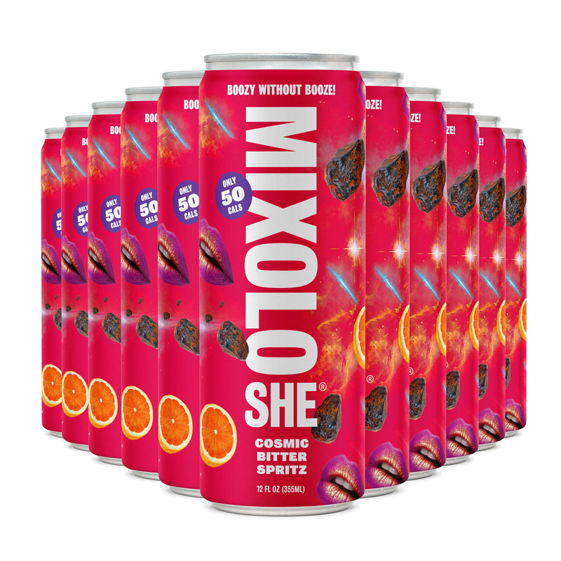 Mixoloshe Non-Alcoholic Cosmic Bitter | 12-pack