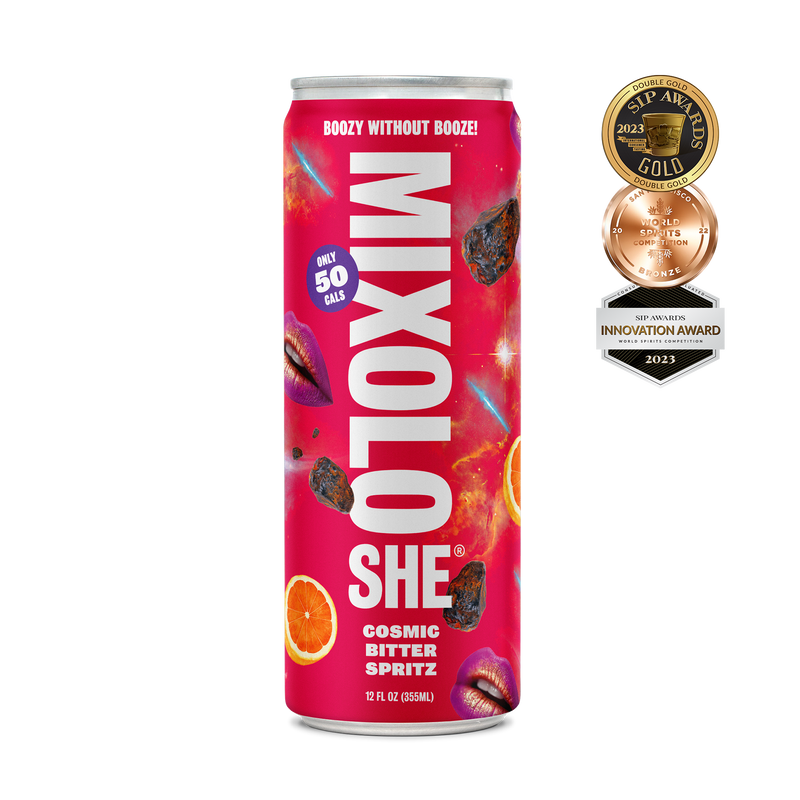 Mixoloshe Non-Alcoholic Cosmic Bitter | 12-pack