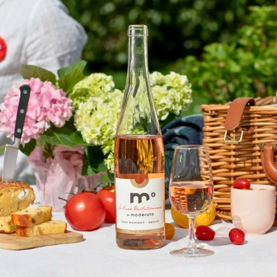 Moderato Non-Alcoholic Cuvée Révolutionnaire Rosé