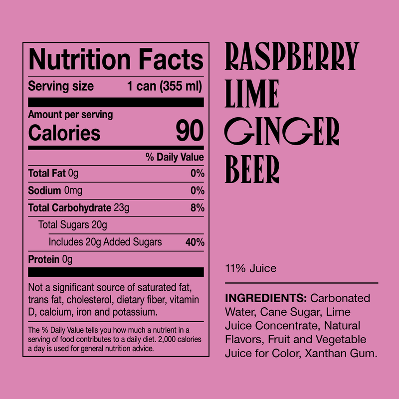 NOPE Raspberry Lime Ginger Beer