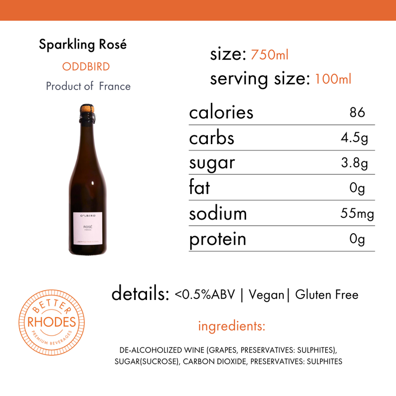 Oddbird Non-Alcoholic Sparkling Rosé