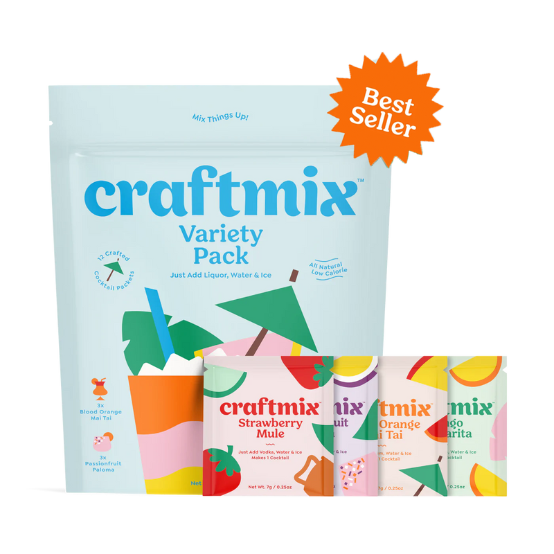 Craftmix Variety Cocktail Mix Packets 12pack Better Rhodes