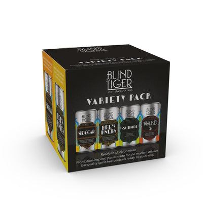 Blind Tiger Non-Alcoholic Cocktails | Variety 4-Pack