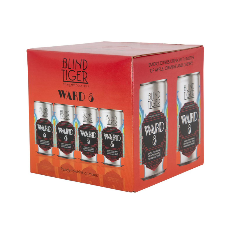 Ward 8 Non-Alcoholic Cocktail by Blind Tiger | 4-pack