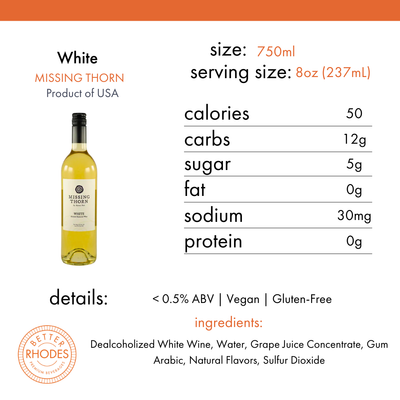Missing Thorn Non-Alcoholic White