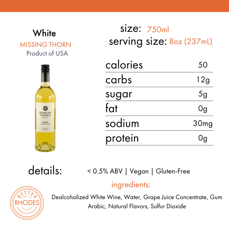 Missing Thorn Non-Alcoholic White