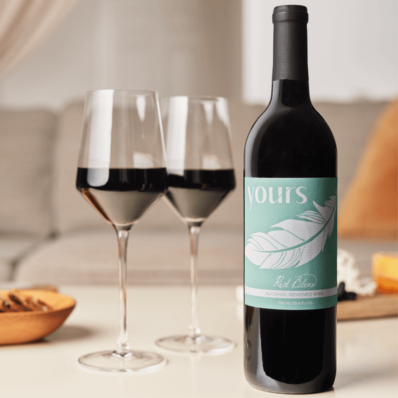 YOURS Non-Alcoholic Wine Award-Winning California Red Blend