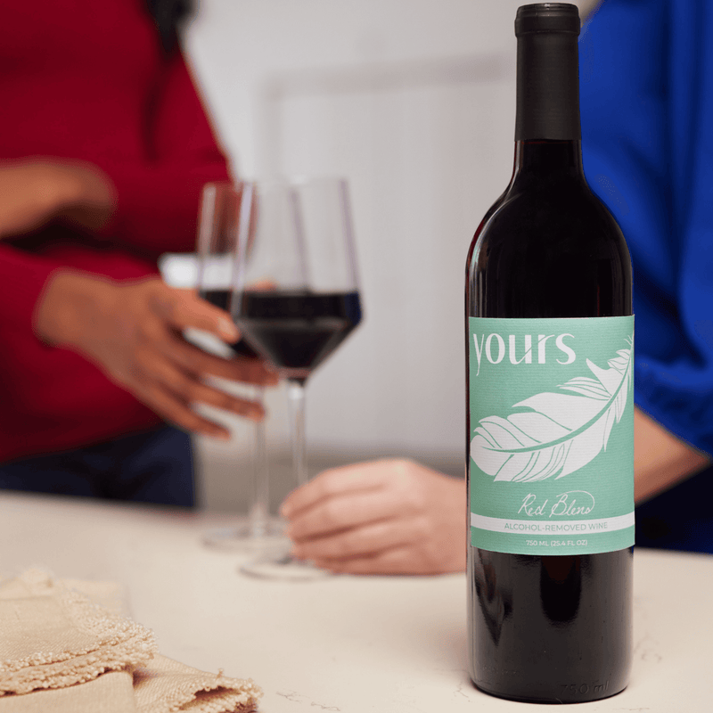 YOURS Non-Alcoholic Wine Award-Winning California Red Blend