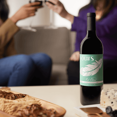YOURS Non-Alcoholic Wine Award-Winning California Red Blend