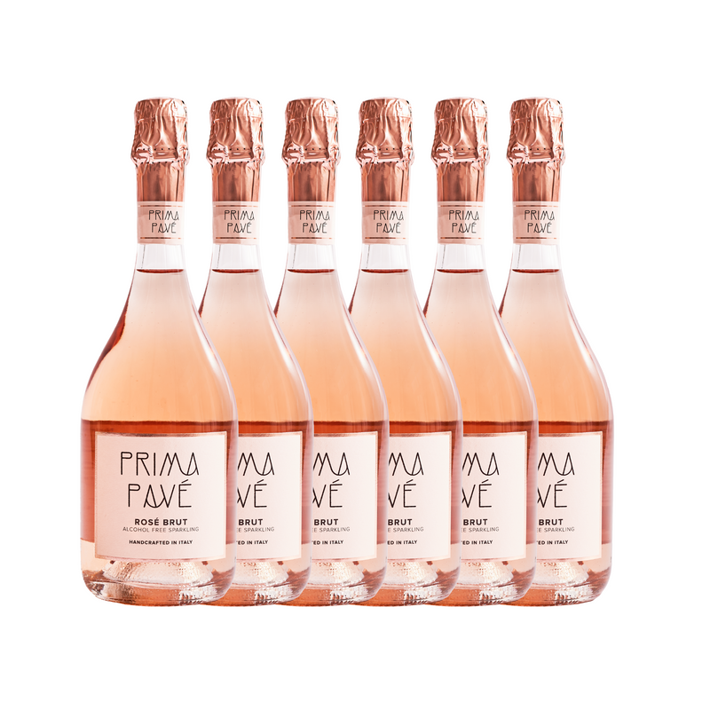 Prima Pavé Rose Brut Sparkling Non-Alcoholic Wine