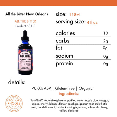 All The Bitter Non-Alcoholic New Orleans Bitters