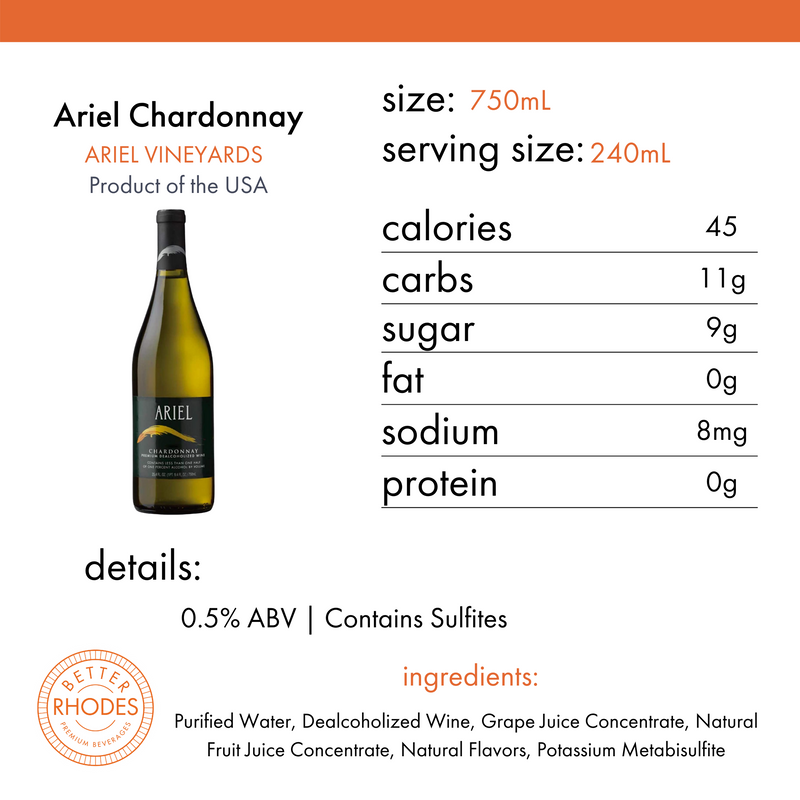 Ariel Non-Alcoholic Chardonnay