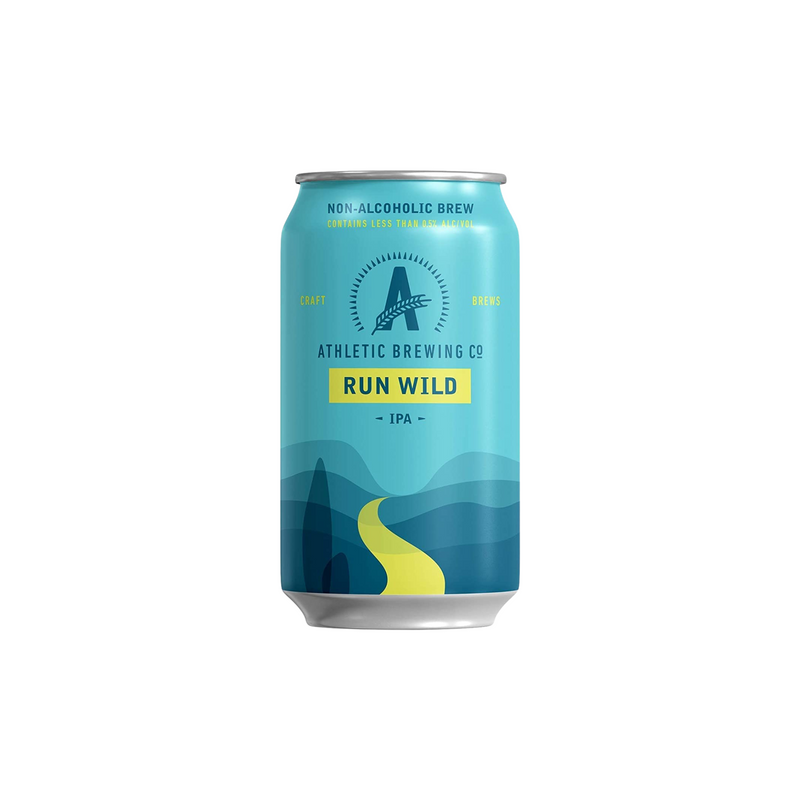 Athletic Brewing Run Wild Non-Alcoholic IPA | 6-pack