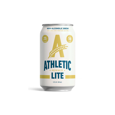 Athletic Lite Non-Alcoholic Light Beer | 6-pack