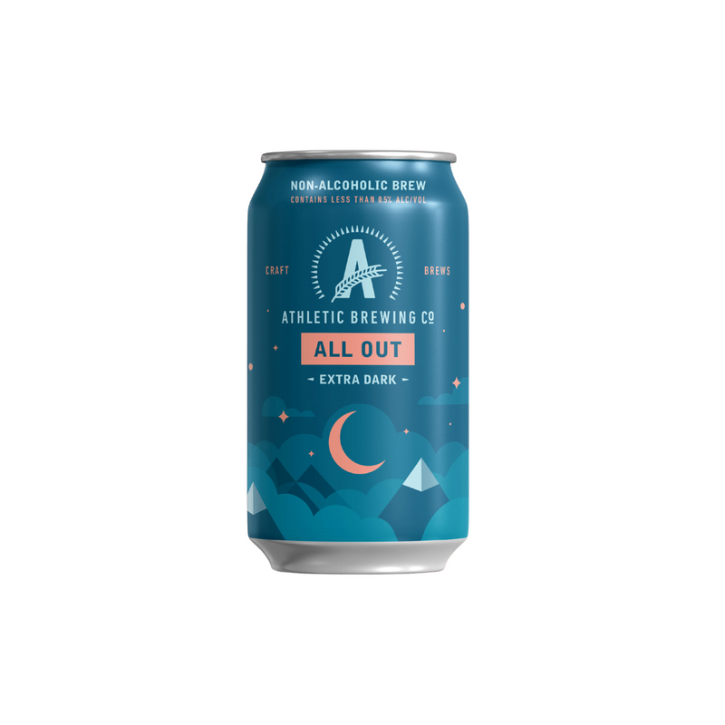Athletic Brewing All Out NA Stout | 6-pack
