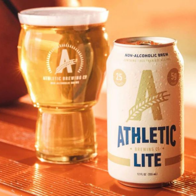 Athletic Lite Non-Alcoholic Light Beer | 6-pack