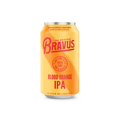 Bravus Brewing Non-Alcoholic Blood Orange IPA | 6-pack