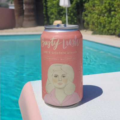 Busty Lush She's Golden Non-Alcoholic Blonde | 6-pack