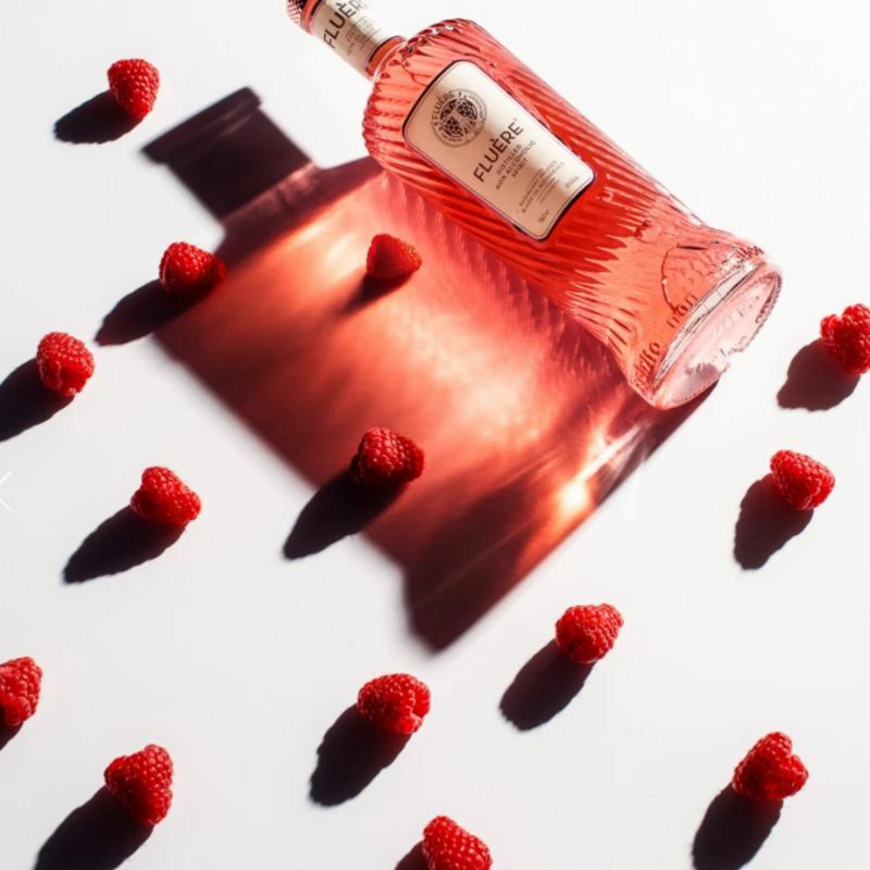 Fluere Raspberry FLUÈRE Raspberry Blend Non-Alcoholic Pink Gin – Better Rhodes
